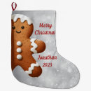 Search for gingerbread man christmas stockings Cookie