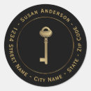 Search for gold key stickers Real estate
