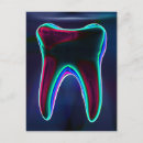 Search for dental tooth postcards Blue