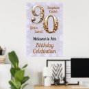 Search for 90th birthday posters Classy