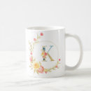 Search for floral letter mugs Initial