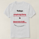 Recherche de théorie de conspiration tshirts Théorie du complot