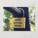 Search for love locks postcards Lovers