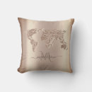 Search for world traveler pillows Map