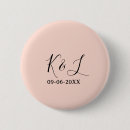 Search for wedding date buttons Calligraphy typography elegant