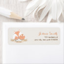 Recherche de baby fox return address labels Boisé