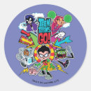 Search for go team stickers Teen titans go cartoon