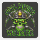 Search for mining stickers Coal miner