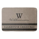 Search for country christmas bath mats Rustic