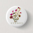 Recherche de fleurs élégantes badges Pour tous