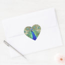 Search for peacock design stickers Blue