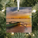 Recherche de plage tropicale ornements Coucher de soleil