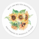 Search for yellow and black return address labels Sunflower