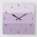 Recherche de rayures violettes horloges Rayé