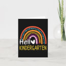 Search for teachers back to school cards Rainbow