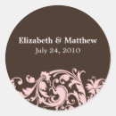 Recherche de swirl wedding stickers Rose