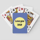 Recherche de model playingcards Fête des pères