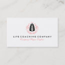 Search for life coach business cards Simple