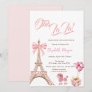 Search for dog baby shower invitations Eiffel tower