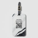 Recherche de qr code bagages étiquettes Minimaliste simple
