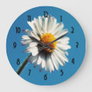 Recherche de bleue et blanche horloges Floral