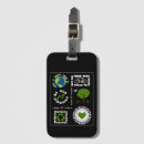 Search for eco friendly luggage tags Go green