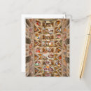 Search for sistine chapel postcards Michelangelo