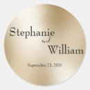 Search for modern wedding stickers Chic