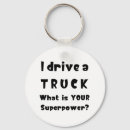 Search for semi round keychains Truck driver