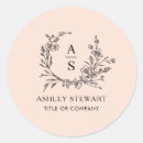 Search for peach monogram stickers Minimalist