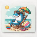 Search for cute shark mousepads Beach