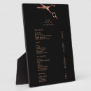Search for menu plaques Hair stylist