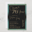 Search for cheers to 70 years invitations 70th