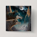 Recherche de loup badges Beau