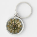 Search for floral damask keychains Decorative