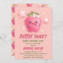 Search for strawberry baby shower invitations Party