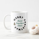 Search for year end mugs Christmas teacher