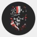 Search for american flag skull stickers Military