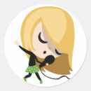 Search for singer stickers Singing