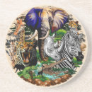 Recherche de savane dessous de verres Éléphant