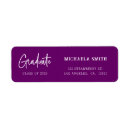 Search for university return address labels Minimalist