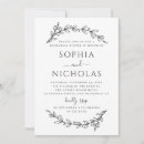 Search for foliage rehearsal dinner invitations Floral