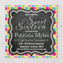 Search for sign square invitations Colourful