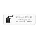 Search for coffee return address labels Simple