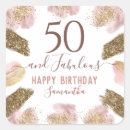 Search for 50th year stickers Glitter
