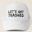 Search for trashed hats Trash panda