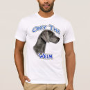 Search for weimaraner tshirts Breed