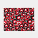 Search for heart doormats Black