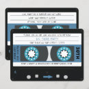 Search for retro 80s birthday invitations Cassette tape
