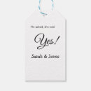 Search for engagement gift tags Calligraphy typography elegant romantic